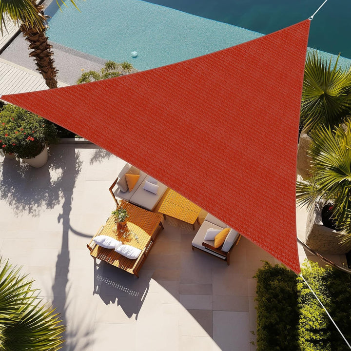 Rectangle Sun Shade 13x20ft - Grey