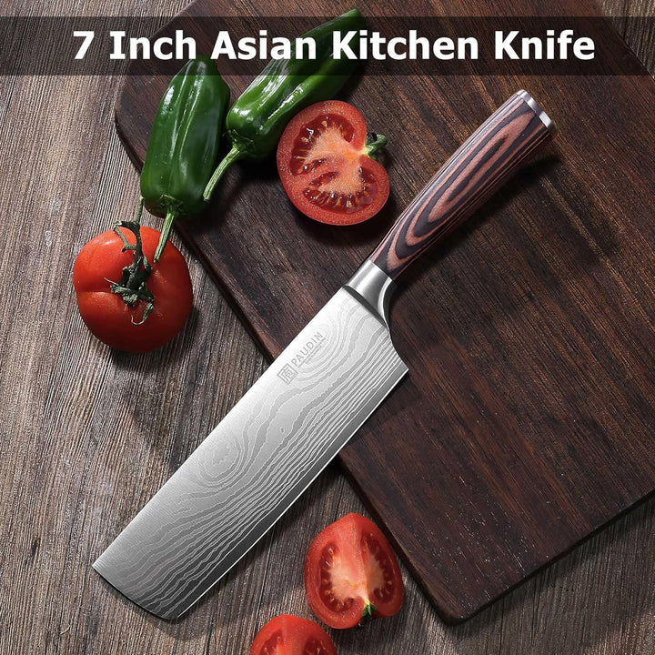 Nakiri 7" Razor Sharp Chef Knife