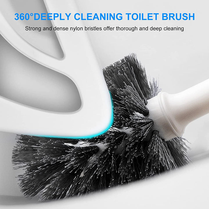 Heavy Duty Toilet Brush & Plunger Set