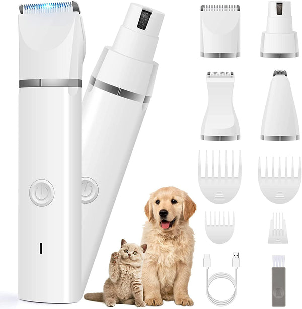 Quiet Dog Clippers & Nail Grinder Kit
