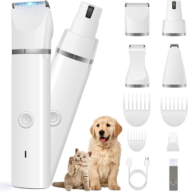 Quiet Dog Clippers & Nail Grinder Kit