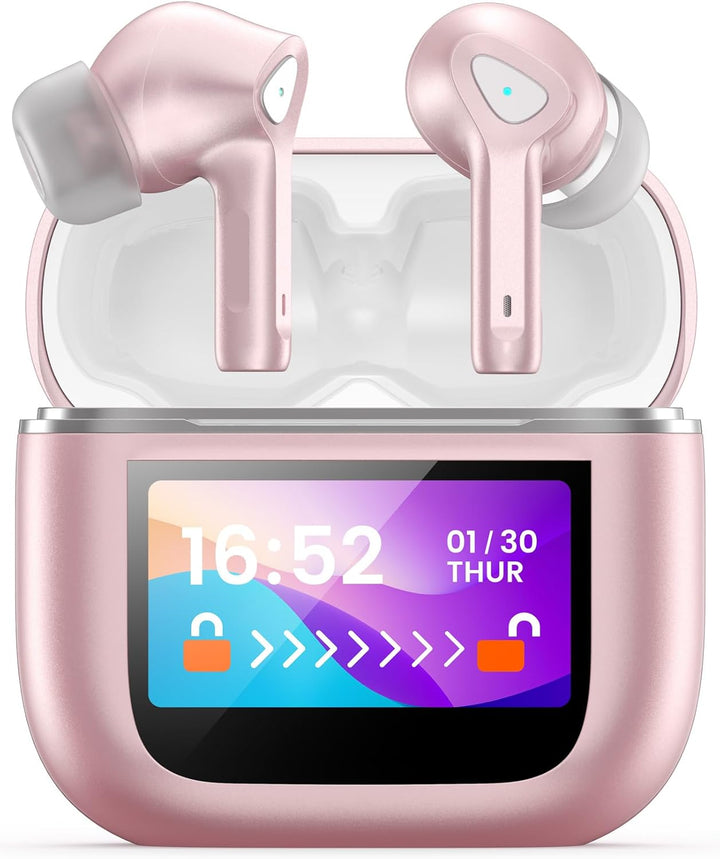 Wireless Bluetooth Earbuds with Mic & 50H Playtime