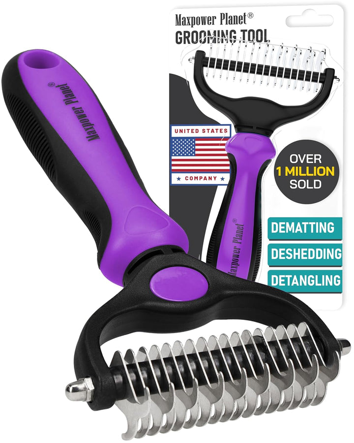 Double-Sided Deshedding Grooming Rake