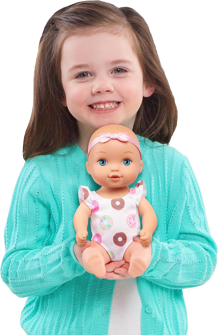 Doll Sweet Cuddlers, Donuts, Support a Partnership with : Water, Water Filled Baby Doll, Kids Toys for Ages 3 up by , 9 Inch
