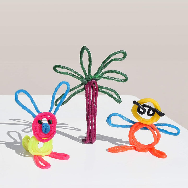 for Doodlers - Kid'S  Essential: Portable Creativity ! Pack of 24  in Neon and Primary Colors. Made in USA ! 3 & Up.
