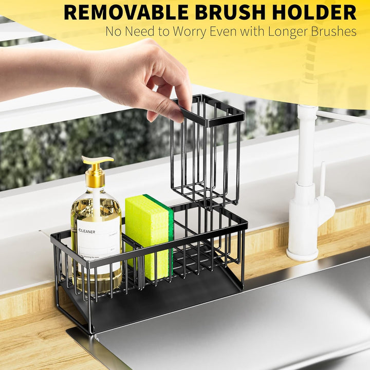 Rustproof Sink Caddy & Soap Dispenser