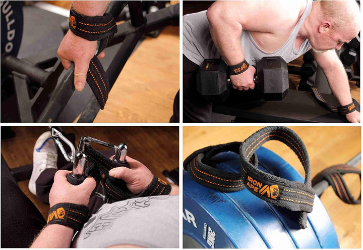 Weightlifting Wrist Straps - 3 Sizes