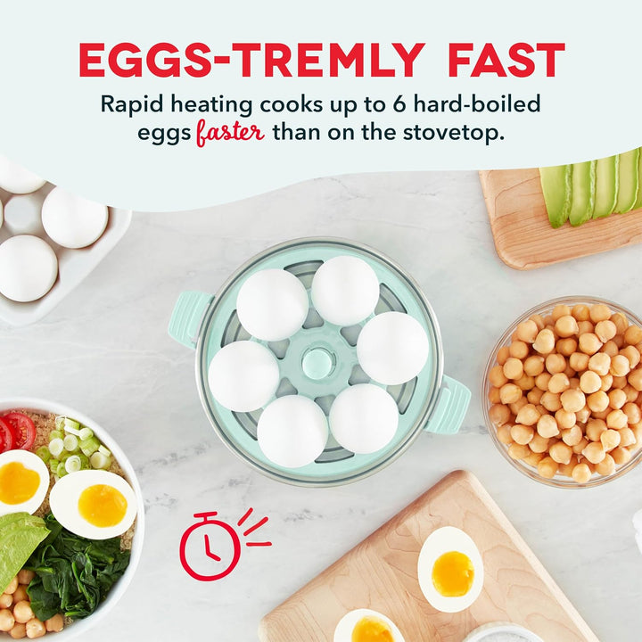 6-Egg Rapid Cooker with Auto Shut-Off