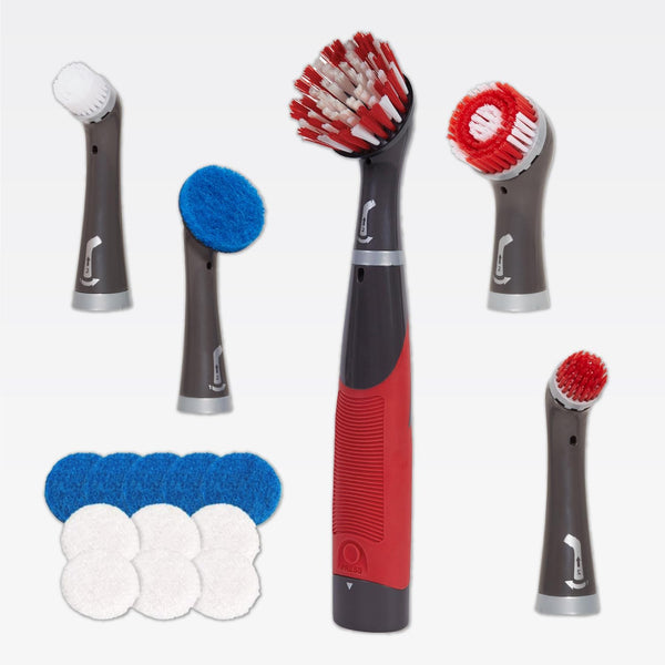 Power Scrubber 18-Piece Kit, Cordless