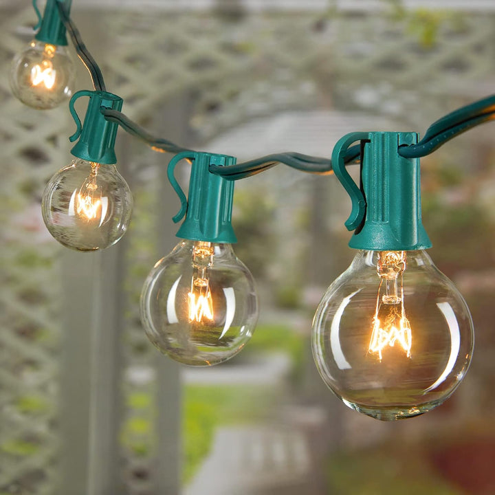 25ft G40 Globe LED String Lights - Outdoor