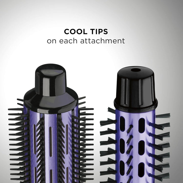 2-in-1 Hot Air Curling Combo Brush