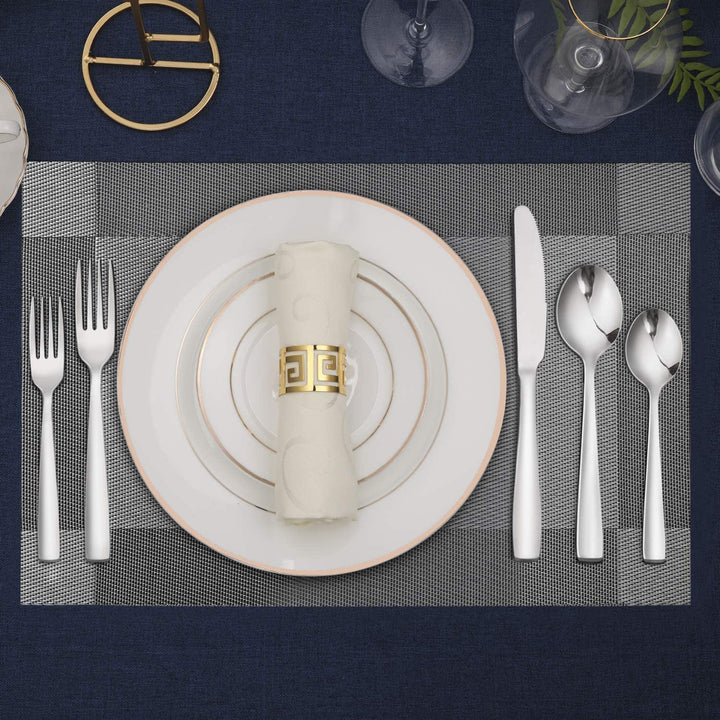 48-Piece Stainless Steel Flatware Set