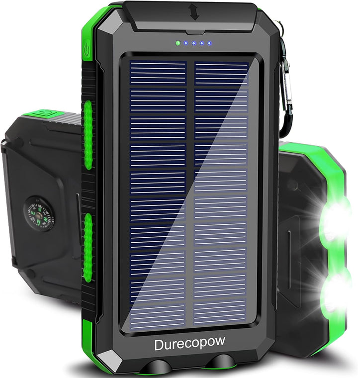 20000mAh Solar Charger Power Bank - Orange