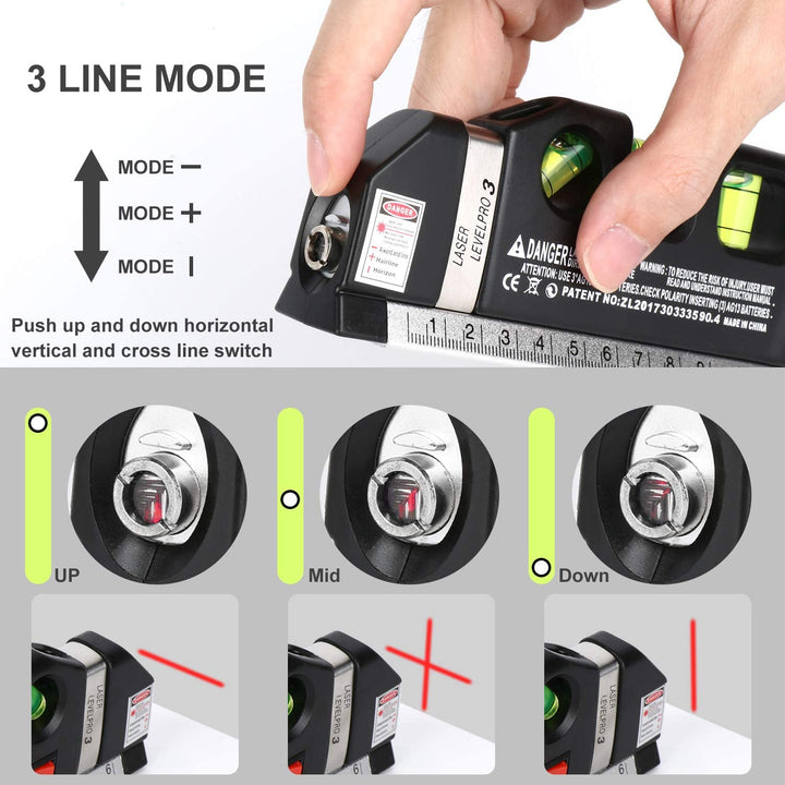 Laser Level Kit for Picture & Tile Hanging