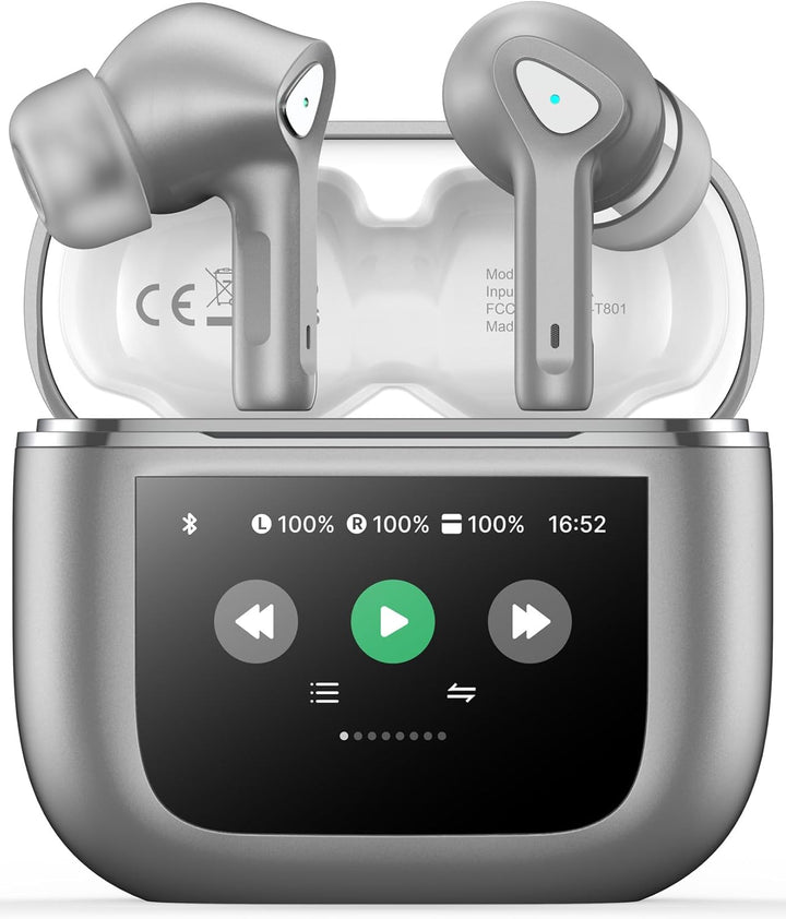 Wireless Bluetooth Earbuds with Mic & 50H Playtime