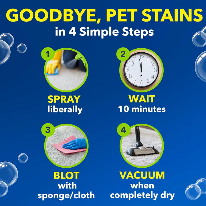Pet Stain & Odor Remover Spray, 24oz"