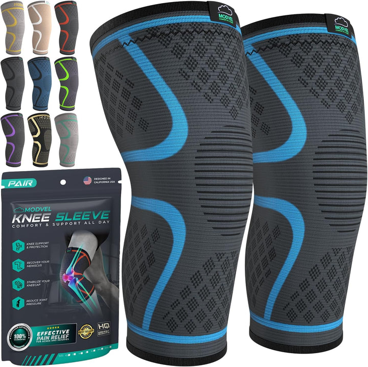 2-Pack Compression Knee Braces