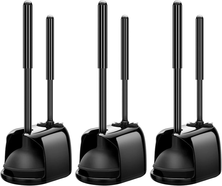 Heavy Duty Toilet Brush & Plunger Set