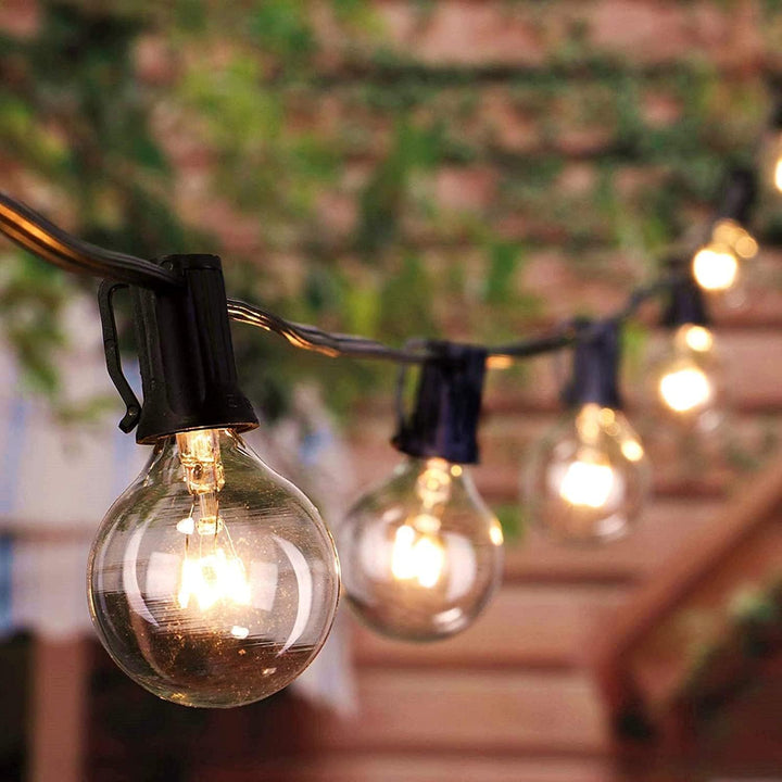 25ft G40 Globe LED String Lights - Outdoor