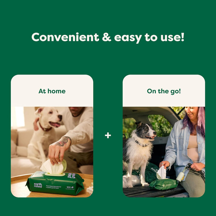 Pet Grooming Wipes for Dogs & Cats – 400ct