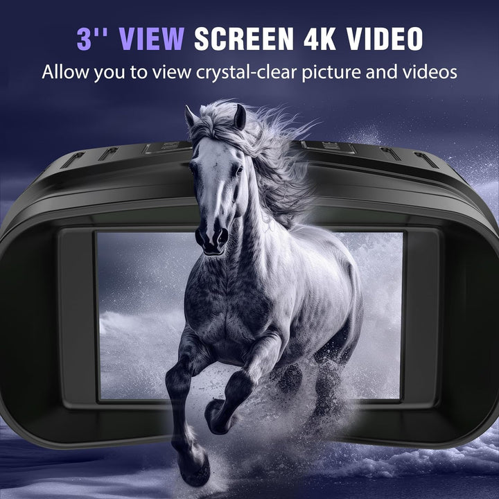 4K Night Vision Goggles with 32GB Card