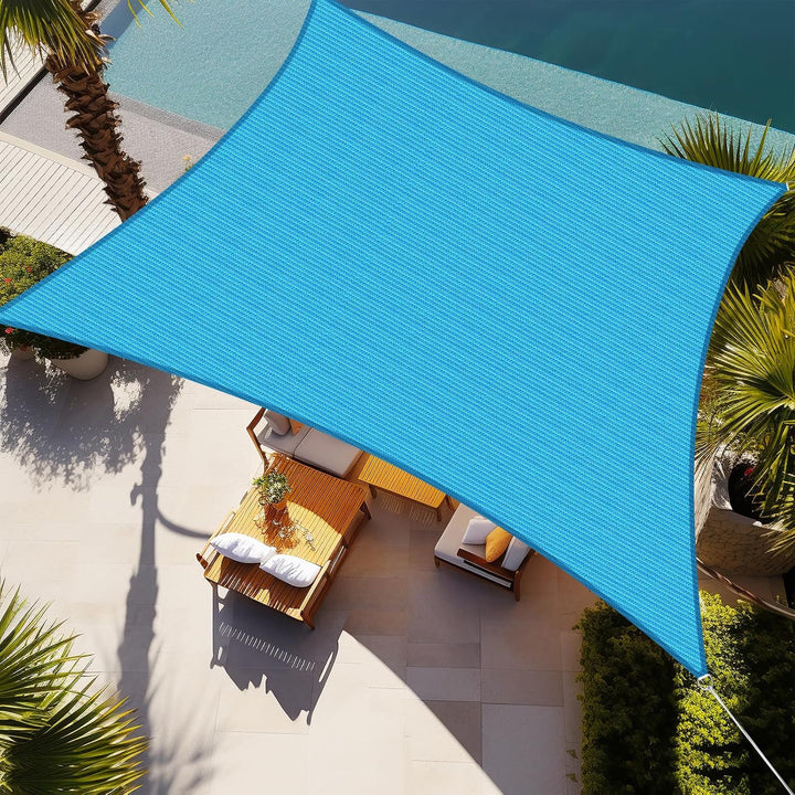Rectangle Sun Shade 13x20ft - Grey