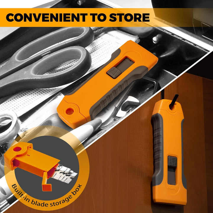 Razor Blade Scraper with 15 Extra Blades