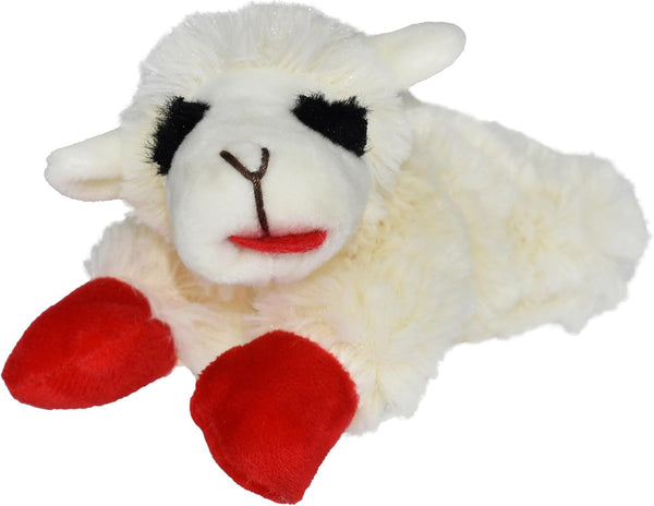 Lamb Chop Dog Plush Toy - Squeaky & Soft