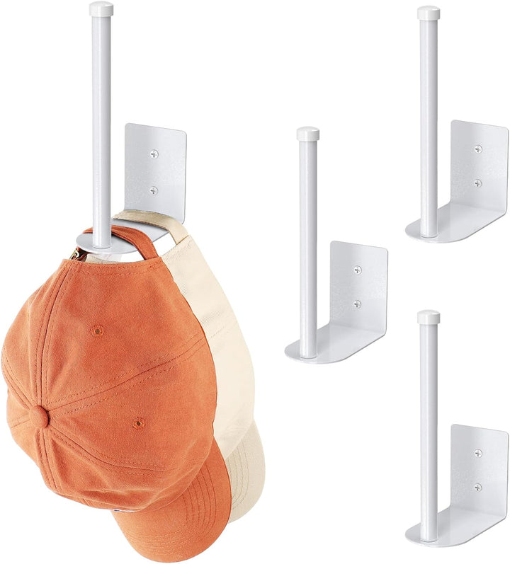 2-Pack Stainless Steel Hat Rack Organizer