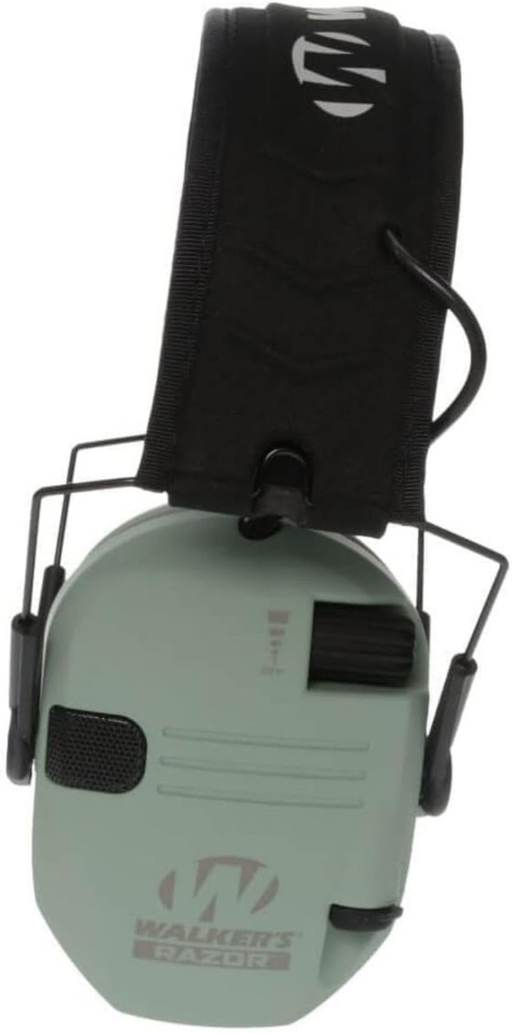 Razor Slim Ultra Low Profile Compact Design Adjustable Range Shooting Hunting Hearing Protection Electronic Earmuffs
