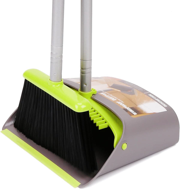 52" Broom & Dustpan Set for Home & Office