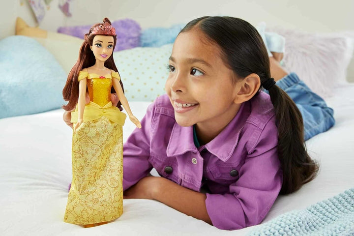 Princess Toys, Belle Fashion Doll, Sparkling Look with Tiara Accessory, Inspired by the Beauty & the Beast Movie