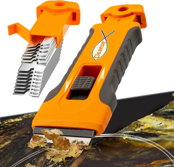 Razor Blade Scraper with 15 Extra Blades