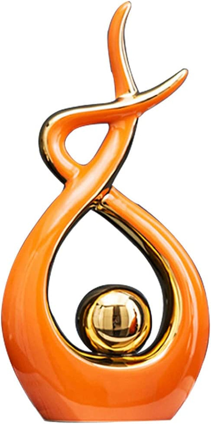 Modern Abstract Ceramic Statue Decor