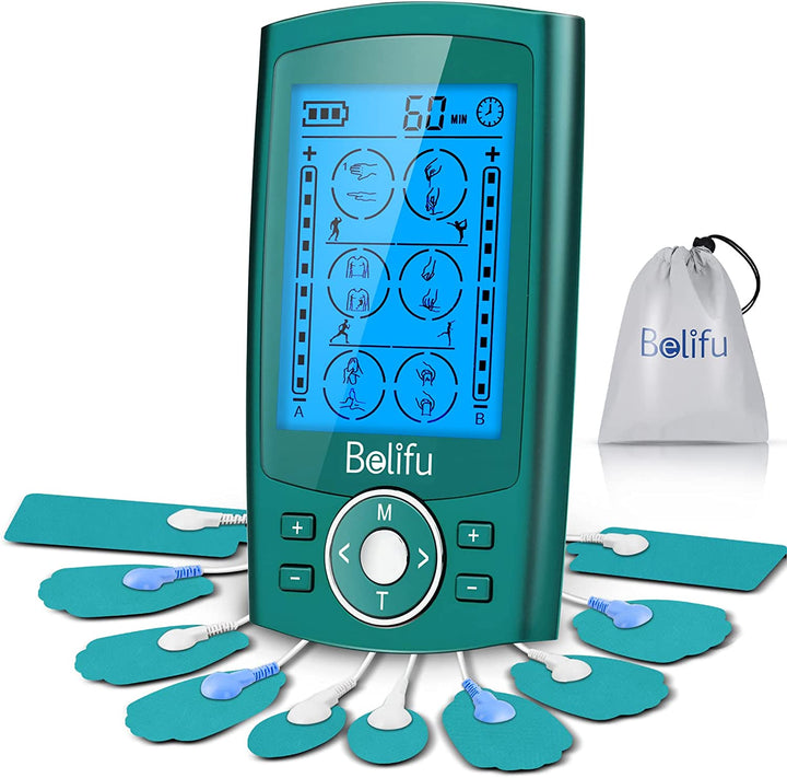 Dual Channel TENS EMS Muscle Stimulator