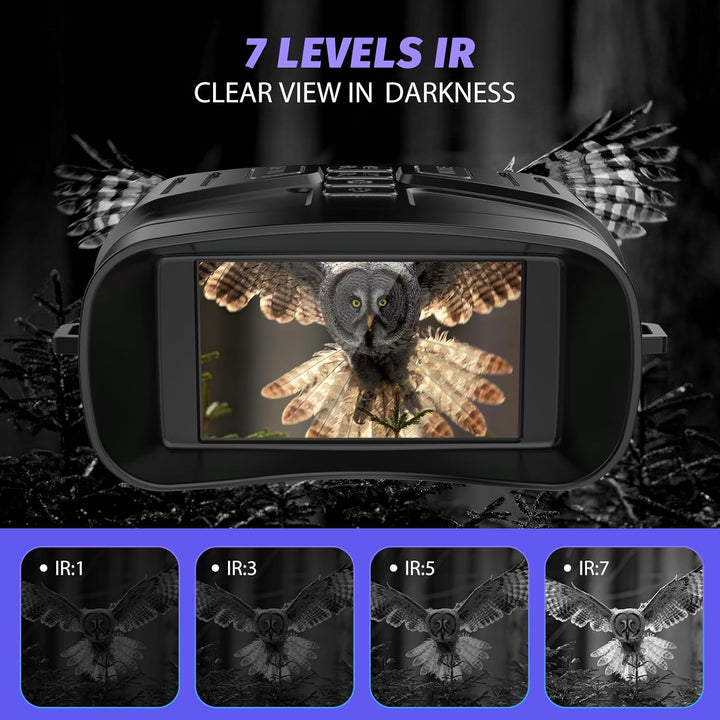 4K Night Vision Goggles with 32GB Card