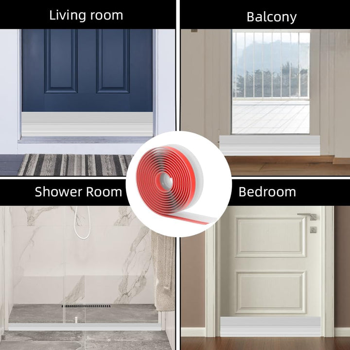 Door Draft Stopper Seal 78" Clear