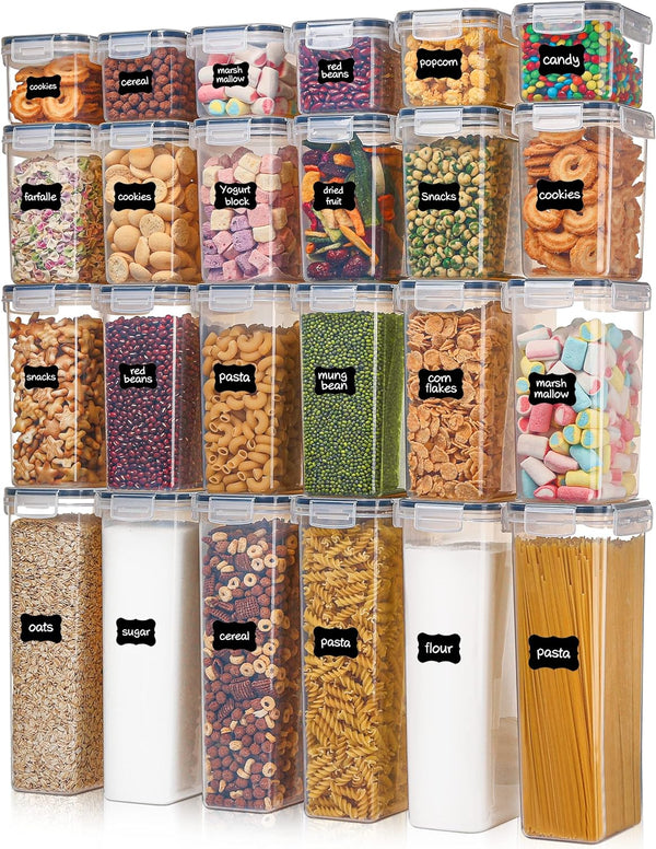 Airtight Storage Containers Set – 24 Pcs