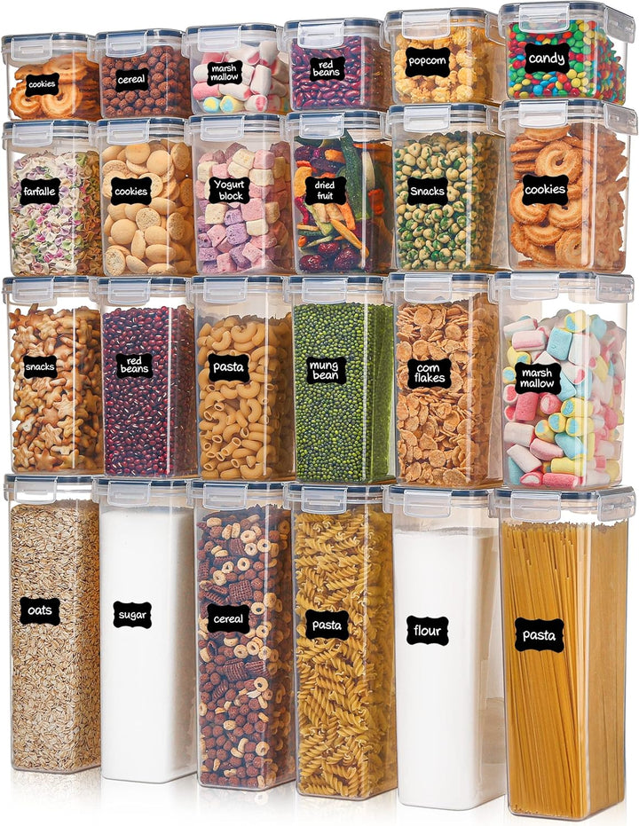 Airtight Storage Containers Set – 24 Pcs