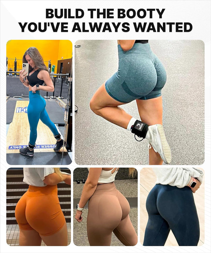 Premium Ankle Straps for Glute Workouts