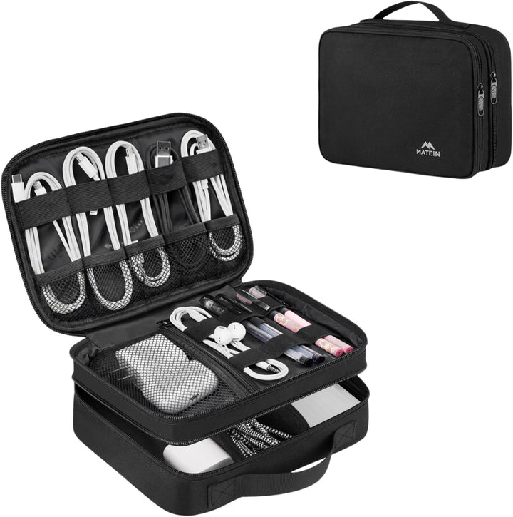 Water-Resistant Cable Organizer Bag