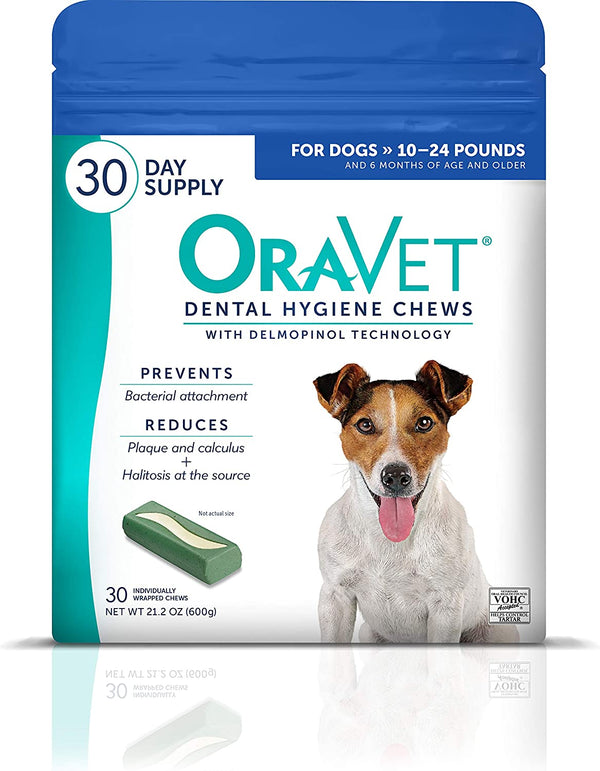 Dental Chews for Small Dogs, 30 Count