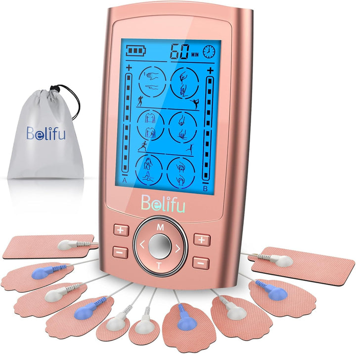 Dual Channel TENS EMS Muscle Stimulator