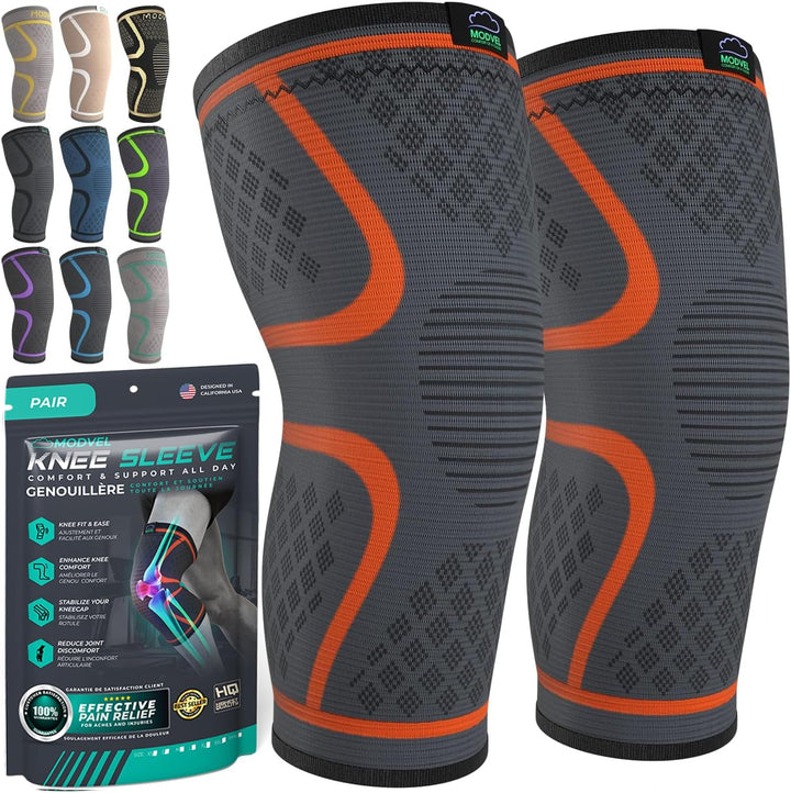 2-Pack Compression Knee Braces