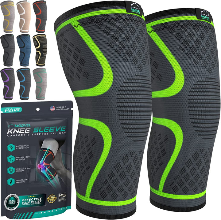 2-Pack Compression Knee Braces