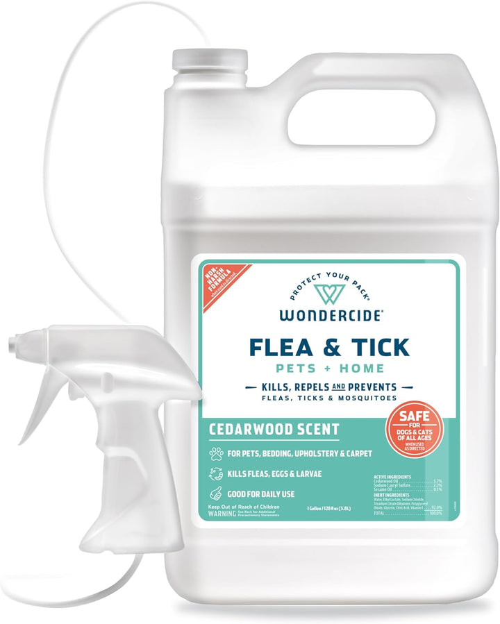 Flea & Tick Spray - Natural Oils 16oz