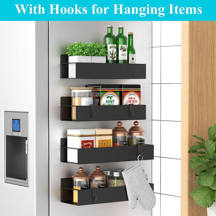 Magnetic Spice Rack 4-Pack