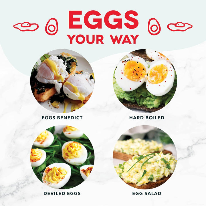 6-Egg Rapid Cooker with Auto Shut-Off