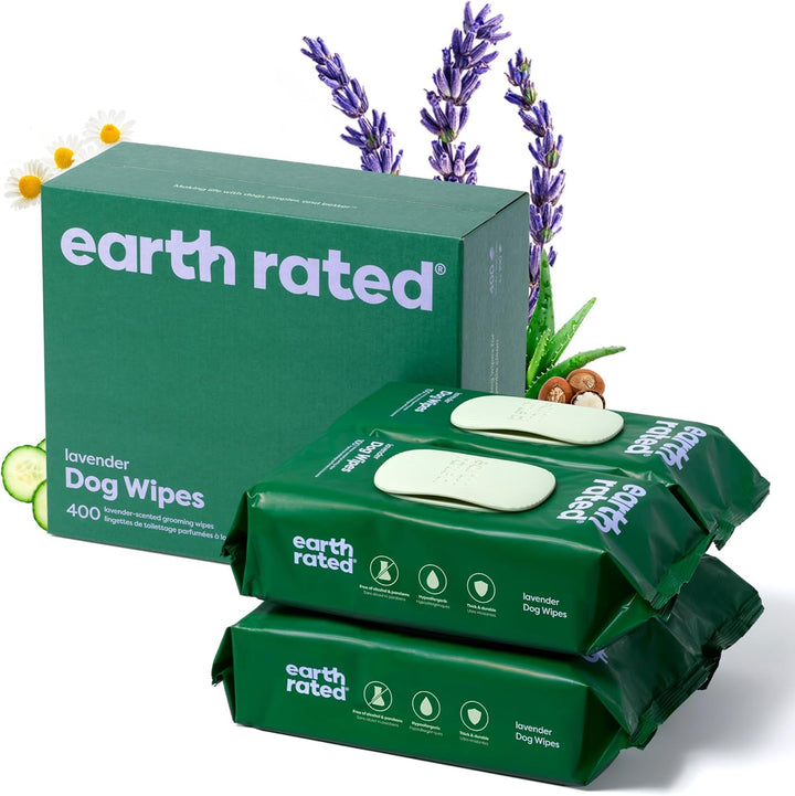 Pet Grooming Wipes for Dogs & Cats – 400ct