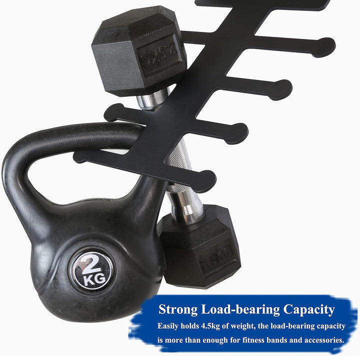 Resistance Band & Jump Rope Storage Rack